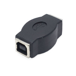 Переходник USB Type B-B USB2.0 f/f Digitus (92059) черный