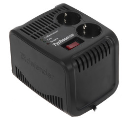 Стабилизатор напряжения Defender AVR Typhoon 600 (Typhoon 1200) черный