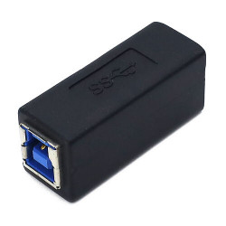 Переходник USB Type B-B USB3.0 f/f Digitus (92056) черный