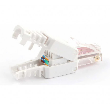 Коннектор Cablexpert RJ45 LK-8P8C 1 шт белый