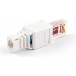 Коннектор Cablexpert RJ45 LK-8P8C 1 шт белый