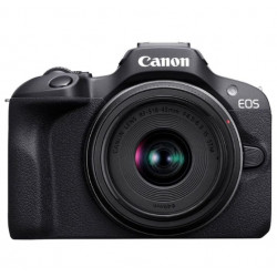 Беззеркальный фотоаппарат со сменной оптикой Canon D.CAM EOS R100 BK + RFS18-45 черный