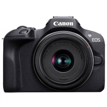 Беззеркальный фотоаппарат со сменной оптикой Canon D.CAM EOS R100 BK + RFS18-45 черный