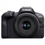 Беззеркальный фотоаппарат со сменной оптикой Canon D.CAM EOS R100 BK + RFS18-45 черный