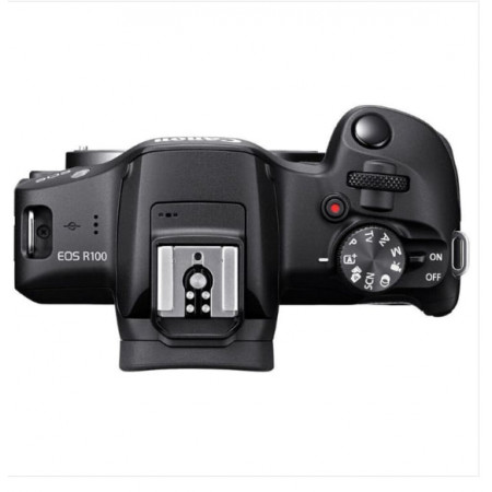 Беззеркальный фотоаппарат со сменной оптикой Canon D.CAM EOS R100 BK + RFS18-45 черный