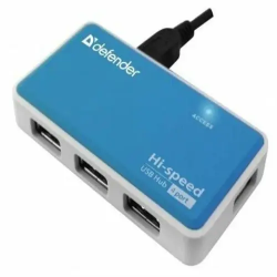 Док-станция Defender Quadro Power (83503) бело-синий