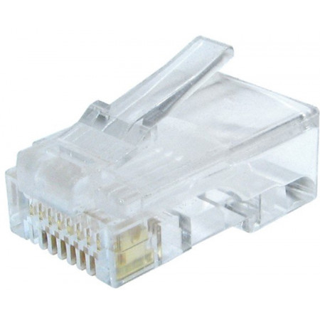 Коннектор Cablexpert RJ45 (LC-8P8C-002) 100 шт прозрачный