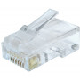 Коннектор Cablexpert RJ45 (LC-8P8C-002) 100 шт прозрачный