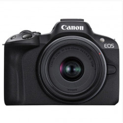 Беззеркальный фотоаппарат со сменной оптикой Canon D.CAM EOS R50 BK + RFS18-45 S SEE черный