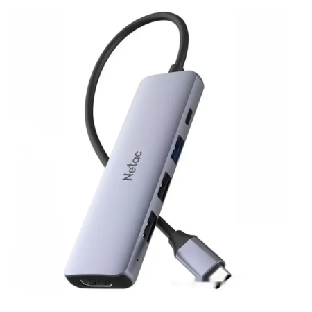 Док-станция Netac WF13 (NT08WF13-30GR) серый