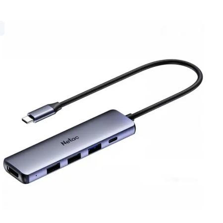 Док-станция Netac WF13 (NT08WF13-30GR) серый
