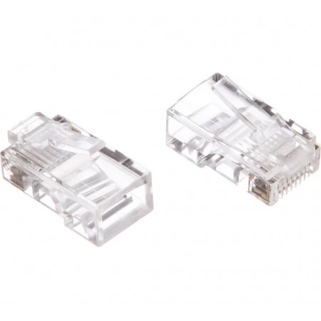 Коннектор Cablexpert RJ45 (LC-PTU-01/100) 100 шт прозрачный