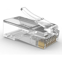 Коннектор Cablexpert RJ45 (LC-PTU-01/100) 100 шт прозрачный