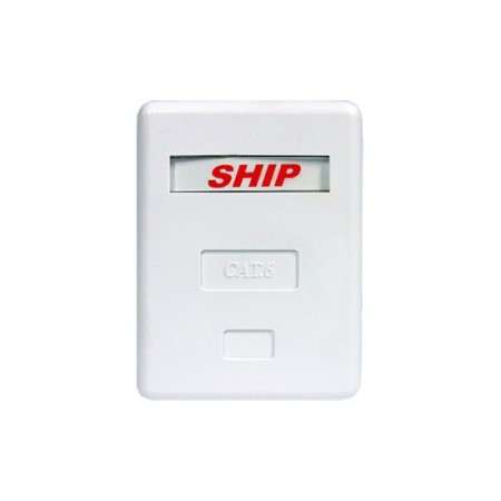 Информационная розетка SHIP A184-1 Белый