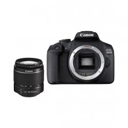 Зеркальный фотоаппарат Canon EOS 2000D kit EF-S 18-55 DC III (2728C007AA) черный