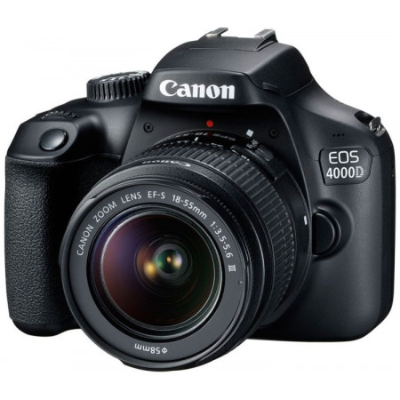 Зеркальный фотоаппарат Canon EOS 4000D 18-55 III (3011C004AA) черный