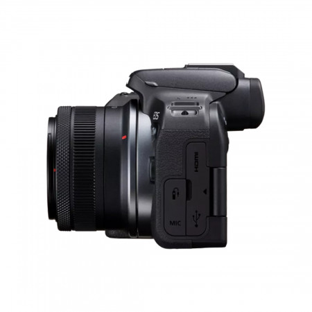 Беззеркальный фотоаппарат со сменной оптикой CANON EOS R10 + RF-S IS STM (5331C047) черный
