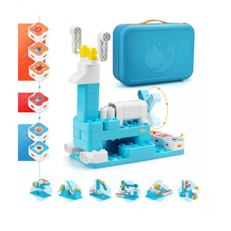 Конструктор Whalesbot A3 Coding robot package (WHB A3) разноцветный
