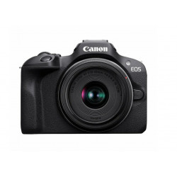 Беззеркальный фотоаппарат со сменной оптикой CANON EOS R100 + RF-S 18-45 (6052C034) черный