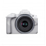 Беззеркальный фотоаппарат со сменной оптикой Canon EOS R50 + RF-S 18-45 mm IS STM (5812C030) белый