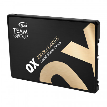 2000 ГБ SSD диск TeamGroup QX (T253X7002T0C101) черный