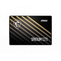 240 ГБ SSD диск MSI SPATIUM S270 (S78-440N070-P83) черный