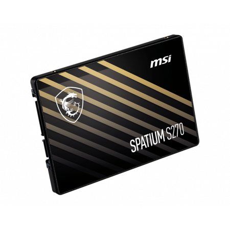 240 ГБ SSD диск MSI SPATIUM S270 (S78-440N070-P83) черный