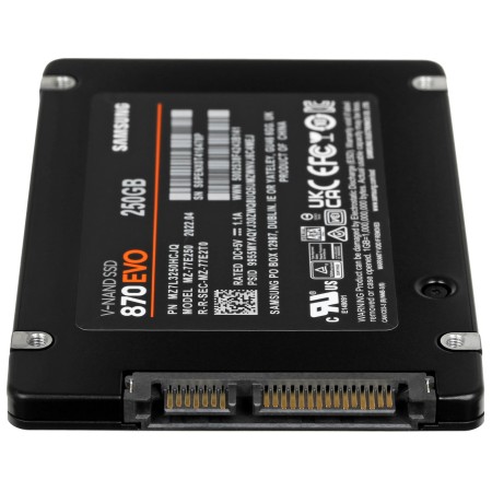 250 ГБ SSD диск Samsung 870 EVO (MZ-77E250B/EU) черный