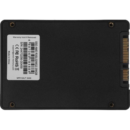 256 ГБ SSD диск AMD Radeon R3 (R3SL0256G2) черный
