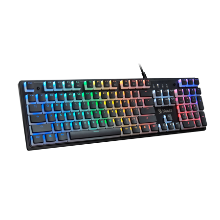 Клавиатура проводная A4Tech Bloody S510R-Pudding черный