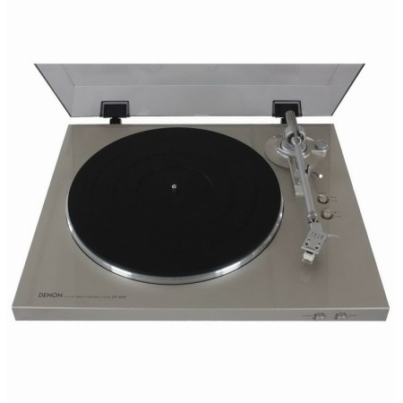Виниловый проигрыватель DENON DP-300F серебристый