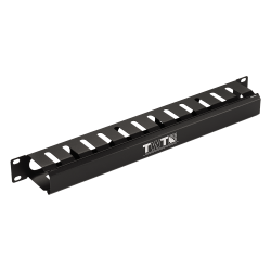Кабельный органайзер LANMASTER TWT-ORG/CV-1U черный