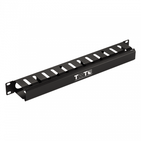 Кабельный органайзер LANMASTER TWT-ORG/CV-1U черный