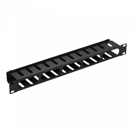 Кабельный органайзер LANMASTER TWT-ORG/CV-1U черный