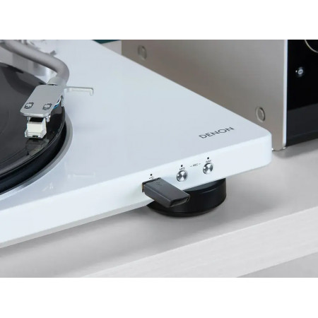 Виниловый проигрыватель DENON DP-450USB белый