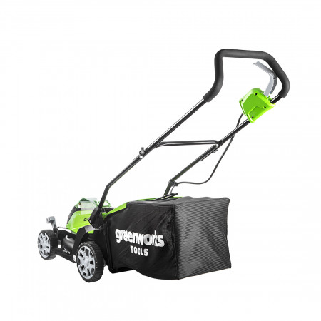 Газонокосилка аккумуляторная GreenWorks G40LM35K2 (2501907UA) зеленый (С АККУМУЛЯТОРАМИ)