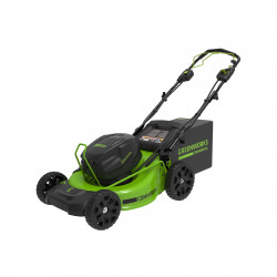 Газонокосилка аккумуляторная GreenWorks GC82LM51SP2K2 (2515907UB) зеленый (С АККУМУЛЯТОРАМИ)