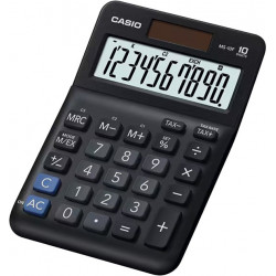 Калькулятор бухгалтерсикй CASIO MS-10F-WA-EP черный