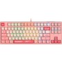 Клавиатура проводная A4Tech Bloody S87 PINK (S87-PINK) розовый