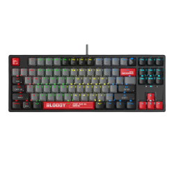 Клавиатура проводная A4Tech Bloody S87 RED (S87-RED) черный