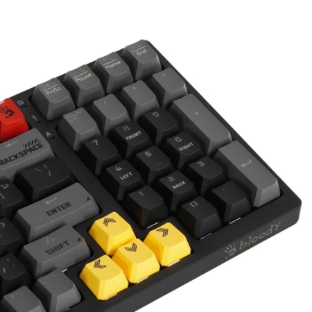 Клавиатура проводная A4Tech Bloody S98 Sports Lime (S98-Lime) черный