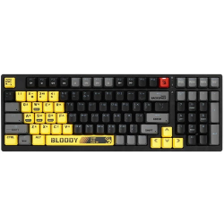 Клавиатура проводная A4Tech Bloody S98 Sports Lime (S98-Lime) черный