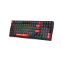 Клавиатура проводная + беспроводная A4Tech Bloody WS98 (WS98 Bloody Red) черный