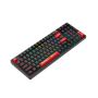 Клавиатура проводная + беспроводная A4Tech Bloody WS98 (WS98 Bloody Red) черный
