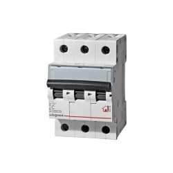 Автоматический выключатель Legrand TX3 3P C63 (404062)