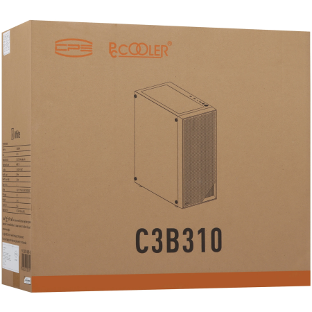 Корпус PCCooler C3B310 (C3B310 WH) белый