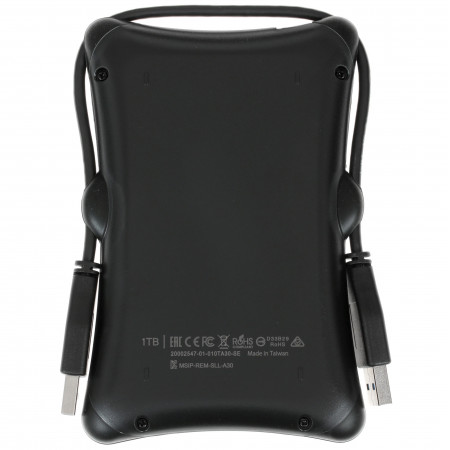 1 TB Внешний жесткий диск Silicon Power A30 (SP010TBPHDA30S3A) черный