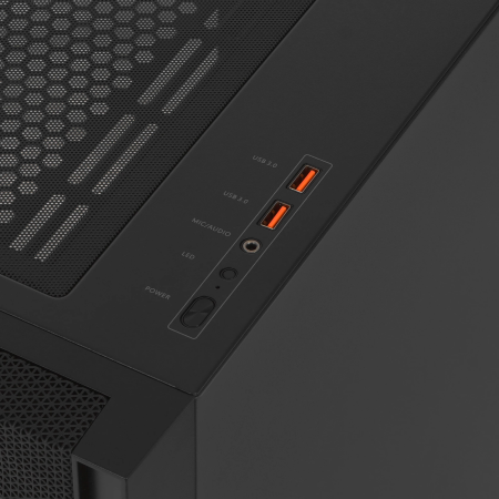 Корпус PCCooler C3D510 BK ARGB черный
