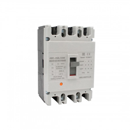 Автоматический выключатель iPower ВА57-250 (AM1-250L 3P 200A) 200 A белый