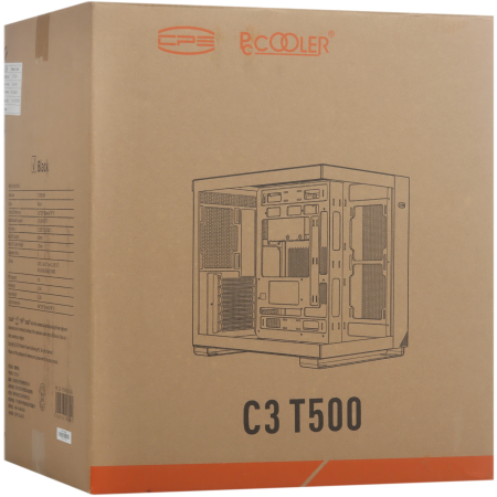 Корпус PCCooler C3T500 BK черный
